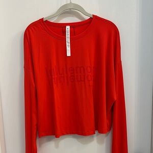 lululemon athletica Red Women's Top